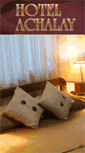 Mobile Screenshot of hotelachalay.com